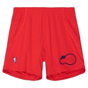 Szorty Los Angeles Clippers Authentic Christmas Day 2012/13. Czerwone szorty MITCHELL & NESS, bez wzorów, sportowe. Za 676,50 zł.