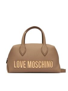 LOVE MOSCHINO Torebka JC4252PP0PKD0105 Beżowy. Brązowe kuferki LOVE MOSCHINO, bez wzorów, ze skóry, bez dodatków. Za 949,99 zł.