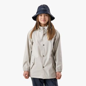 Kurtka przeciwdeszczowa turystyka junior Swedemount Väderöarna Coat wodoodporna. Białe kurtki SWEDEMOUNT, m, bez wzorów, bez kaptura. Za 199,99 zł.