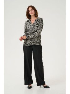 Kaffe Bluzka w kolorze szarym rozmiar: 34. Szare bluzki Kaffe, bez wzorów, bez kołnierzyka, bez ramiączek. Za 69,99 zł.