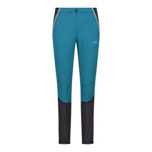 Spodnie narciarskie dla kobiet CMP. Niebieskie spodnie sportowe CMP, na zimę, l, bez wzorów, narciarskie. Za 347,00 zł.