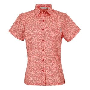 Koszula damska Regatta Mindano VIII. Czerwone koszule Regatta, bez wzorów, bez kołnierzyka, bez ramiączek. Za 190,00 zł.