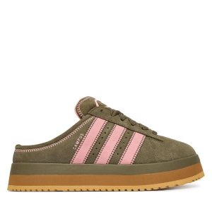 Śniegowce adidas. Brązowe buty zimowe ADIDAS, bez obcasa, bez zapięcia. Za 589,99 zł.