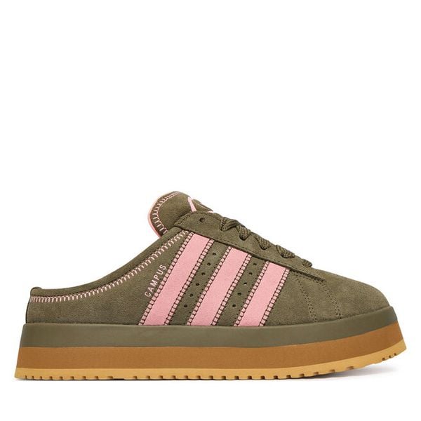 Śniegowce adidas. Brązowe buty zimowe ADIDAS, bez obcasa, bez zapięcia. Za 589,99 zł.