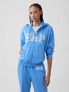 GAP Bluza w kolorze błękitnym rozmiar: S. Niebieskie bluzy GAP, s, bez wzorów, bez kaptura. Za 106,38 zł.