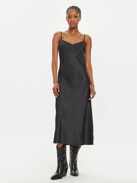 2NDDAY Sukienka codzienna Altralas 2245126279 Czarny Regular Fit. Czarne kombinezony 2NDDAY, na co dzień, bez wzorów, z syntetyku, bez kołnierzyka, bez ramiączek, proste. Za 509,99 zł.