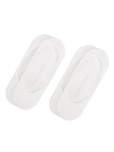 Tommy Hilfiger Stopki 353006001 Biały. Białe skarpetki TOMMY HILFIGER, bez wzorów, z materiału. Za 49,00 zł.