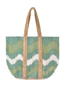 BLE Shopper bag w kolorze zielonym - 40 x 31 cm rozmiar: onesize. Zielone shopper bag BLE, bez wzorów, z materiału, na ramię, bez dodatków. Za 79,45 zł.