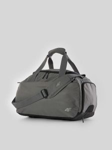 4F Torba sportowa (30 L) - szara Uniwersalny. Szare torby podróżne i sportowe 4f, bez wzorów, z materiału, na ramię. Za 149,99 zł.