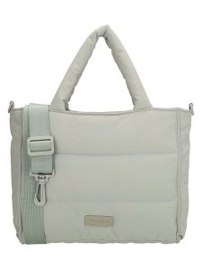 Beagles Torebka "Calvia" w kolorze zielonym - 26 x 21 x 11 cm rozmiar: onesize. Zielone torebki klasyczne Beagles, bez wzorów, z materiału, przez ramię, bez dodatków. Za 65,99 zł.