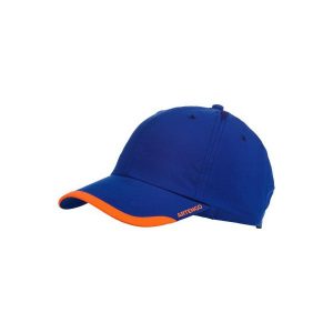 Czapka z daszkiem do uprawiania sportów rakietowych. Szare czapki marki ARTENGO, z materiału, sportowe. W wyprzedaży za 14,99 zł.