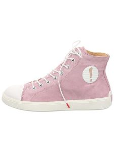 Think! Skórzane sneakersy w kolorze jasnoróżowym rozmiar: 42. Różowe trampki Think, bez wzorów, za kostkę, bez zapięcia. Za 337,95 zł.