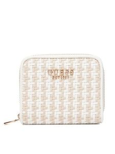 Guess Portfel Mirema Slg SWWG96 31137 Biały. Białe portfele Guess, z aplikacjami, ze skóry. Za 219,99 zł.