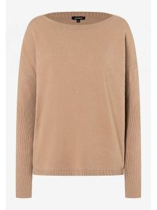 More & More Sweter w kolorze beżowym rozmiar: 42. Brązowe swetry oversize More & More, bez wzorów, bez ramiączek. Za 122,96 zł.