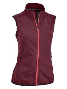 Maul Sport Kamizelka softshellowa "Piz Palü II 10.0" w kolorze bordowym rozmiar: 42. Czerwone kamizelki Maul Sport, bez wzorów, z materiału, bez kołnierzyka, bez ramiączek, bez kaptura. Za 208,99 zł.