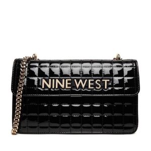 Torebka Nine West. Czarne torebki klasyczne Nine West, bez wzorów, bez dodatków. Za 229,99 zł.