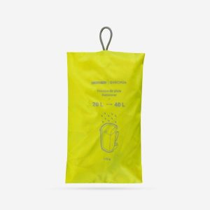 Pokrowiec przeciwdeszczowy na plecak 20/40 l. Zielone plecaki SIMOND. Za 34,99 zł.