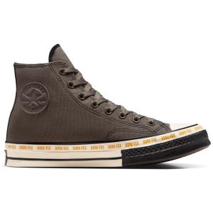 Buty sportowe Converse Chuck 70 GORE TEX Waterproof. Brązowe trampki Converse, bez wzorów, z gore-texu, bez zapięcia. Za 548,05 zł.