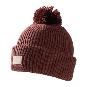 Czapka Unisex Dla Dorosłych Pompon Connora. Czerwone czapki Regatta, bez wzorów, z dzianiny. Za 61,99 zł.