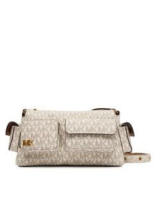 MICHAEL Michael Kors Torebka 32S5AM3C5B Écru. Torebki klasyczne MICHAEL Michael Kors, bez wzorów, ze skóry, bez dodatków. Za 619,99 zł.