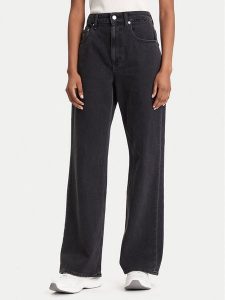 Tommy Jeans Jeansy Mia DW0DW20455 Czarny Relaxed Fit. Czarne jeansy Tommy Jeans, bez wzorów, z bawełny. Za 339,99 zł.