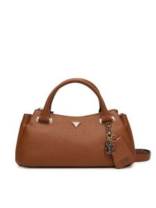 Guess Torebka Evie HWBG96 64060 Brązowy. Brązowe torebki klasyczne Guess, z aplikacjami, ze skóry, bez dodatków. Za 679,99 zł.