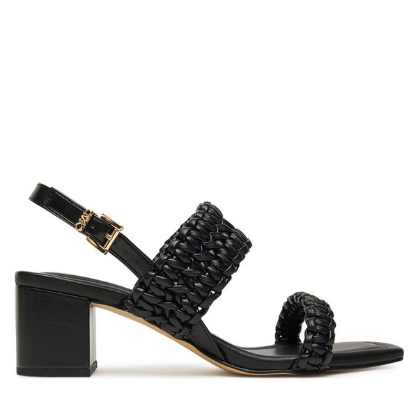 Sandały MICHAEL Michael Kors. Czarne sandały MICHAEL Michael Kors, bez wzorów, bez obcasa, na słupku, bez zapięcia. Za 549,99 zł.