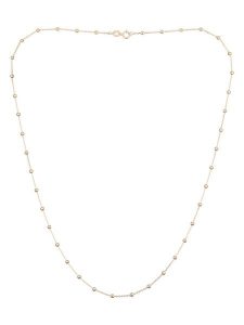 CARATELLI Złoty naszyjnik z elementami ozdobnymi - dł. 43 cm rozmiar: onesize. Żółte naszyjniki CARATELLI, złote. Za 1 041,99 zł.