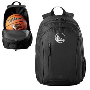 Plecak NBA Team Backpack Wilson - Golden State Warriors - WZ6015004. Czarne plecaki Wilson. Za 149,99 zł.