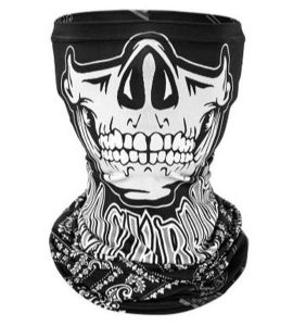 Czapka wielofunkcyjna ROCKBROS Czaszka - Czarna. Czarne czapki ROCKBROS, bez wzorów, z materiału, eleganckie. Za 59,60 zł.