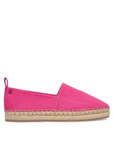 Calvin Klein Espadryle Tessa HW0HW02931 Różowy. Czerwone espadryle Calvin Klein, bez wzorów, z materiału, bez obcasa. Za 329,99 zł.
