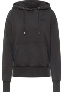 Damska bluza z kapturem MUSTANG Margo Jet Black 1015471 4188. Czarne bluzy Mustang, xs, bez wzorów, z kapturem. Za 189,99 zł.