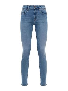 MAVI Dżinsy - Skinny fit - w kolorze błękitnym rozmiar: W29/L32. Niebieskie jeansy Mavi, bez wzorów, z podwyższonym stanem. Za 184,95 zł.