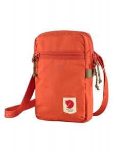 Saszetka turystyczna Fjallraven High Coast Pocket - rowan red. Czerwone nerki i saszetki Fjällräven, bez wzorów, z materiału. Za 185,79 zł.