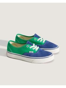 Vans Sneakersy w kolorze zielono-granatowym rozmiar: 42. Niebieskie trampki Vans, bez wzorów, bez zapięcia. Za 134,95 zł.