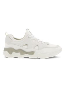 Ecco Skórzane sneakersy w kolorze białym rozmiar: 41. Białe trampki ecco, bez wzorów, bez zapięcia. Za 437,38 zł.