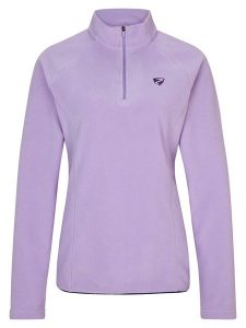 Ziener Bluza polarowa "Jemila" w kolorze fioletowym rozmiar: 46. Różowe bluzy Ziener, bez wzorów, z polaru, bez kaptura. Za 92,21 zł.