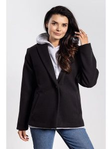 Awama Kurtka przejściowa w kolorze czarnym rozmiar: L. Czarne kurtki Awama, l, bez wzorów, bez kaptura. Za 194,99 zł.