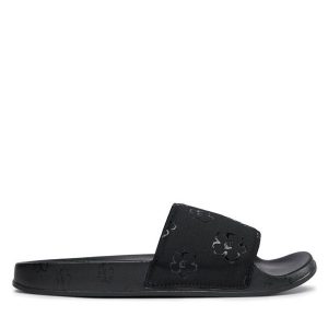 Klapki Ted Baker. Czarne klapki Ted Baker, bez wzorów, bez obcasa. Za 189,99 zł.
