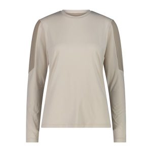 Koszulka damska turystyczna CMP 35N6726. Brązowe koszule nocne CMP, bez wzorów, bez ramiączek. Za 194,50 zł.