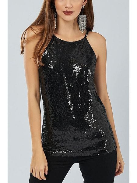 Milan Kiss Top w kolorze czarnym rozmiar: XL. Czarne topy Milan Kiss, xl, bez wzorów, bez kołnierzyka, bez ramiączek. Za 121,80 zł.