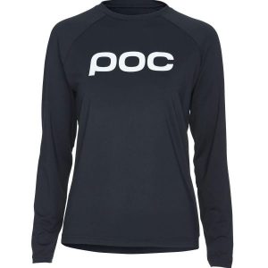 Bluza rowerowa damska POC Reform Enduro Jersey. Czarne bluzy POC, m, bez wzorów, z jersey, bez kaptura. Za 382,70 zł.