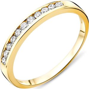 Diamant Exquis Złoty pierścionek z diamentami rozmiar: 56. Żółte pierścionki Diamant Exquis, z diamentem, złote. Za 1 779,06 zł.