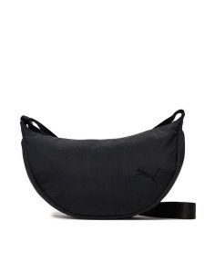 Puma Torba Half Moon 912790 Czarny. Czarne listonoszki Puma, bez wzorów, z materiału. Za 69,99 zł.