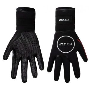Rękawice do nurkowania ZONE3 Heat Tech. Czarne rękawiczki ZONE3, bez wzorów. Za 199,99 zł.