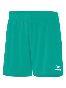 Erima Szorty sportowe "Rio 2.0" w kolorze turkusowym rozmiar: 48. Niebieskie spodenki sportowe Erima, bez wzorów, z materiału, outdoorowe. Za 48,28 zł.