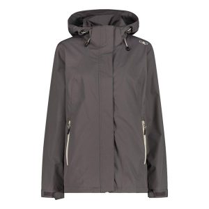 Kurtka damska turystyczna CMP 32X5826. Szare kurtki CMP, l, bez wzorów, bez kaptura. Za 340,00 zł.