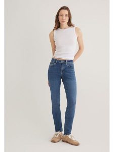 MAVI Dżinsy - Skinny fit - w kolorze niebieskim rozmiar: W29/L34. Niebieskie jeansy Mavi, bez wzorów, z podwyższonym stanem. Za 114,95 zł.