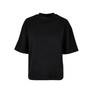 Damska koszulka z grubym rozcięciem Urban Classics Organic. Czarne bluzki Urban Classics, bez wzorów, z bawełny, bez ramiączek. Za 142,00 zł.