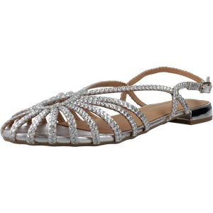 Sandały GIOSEPPO HINGHAM Srebrny. Szare buty trekkingowe Gioseppo, ze skóry, bez zapięcia. Za 326,99 zł.